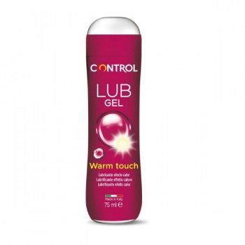 control lubricante gel warm touch 75 ml